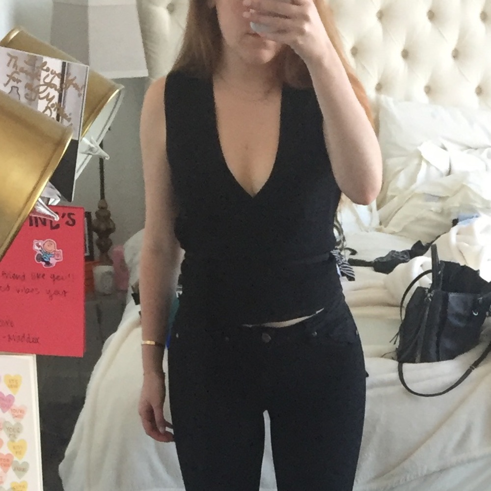 DVF wrap top